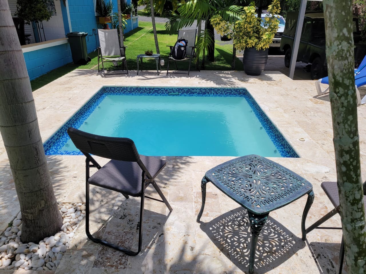 Piscina construida por Montero