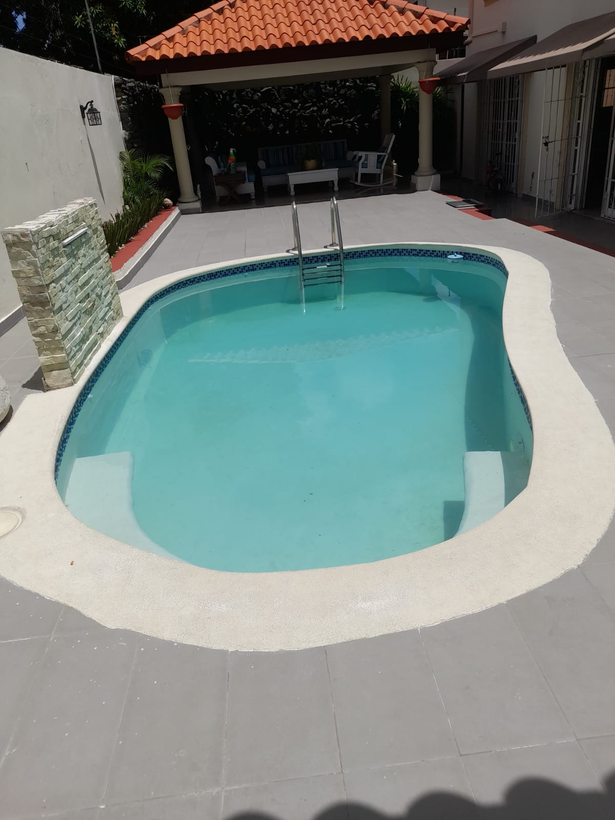 Construcción de piscina